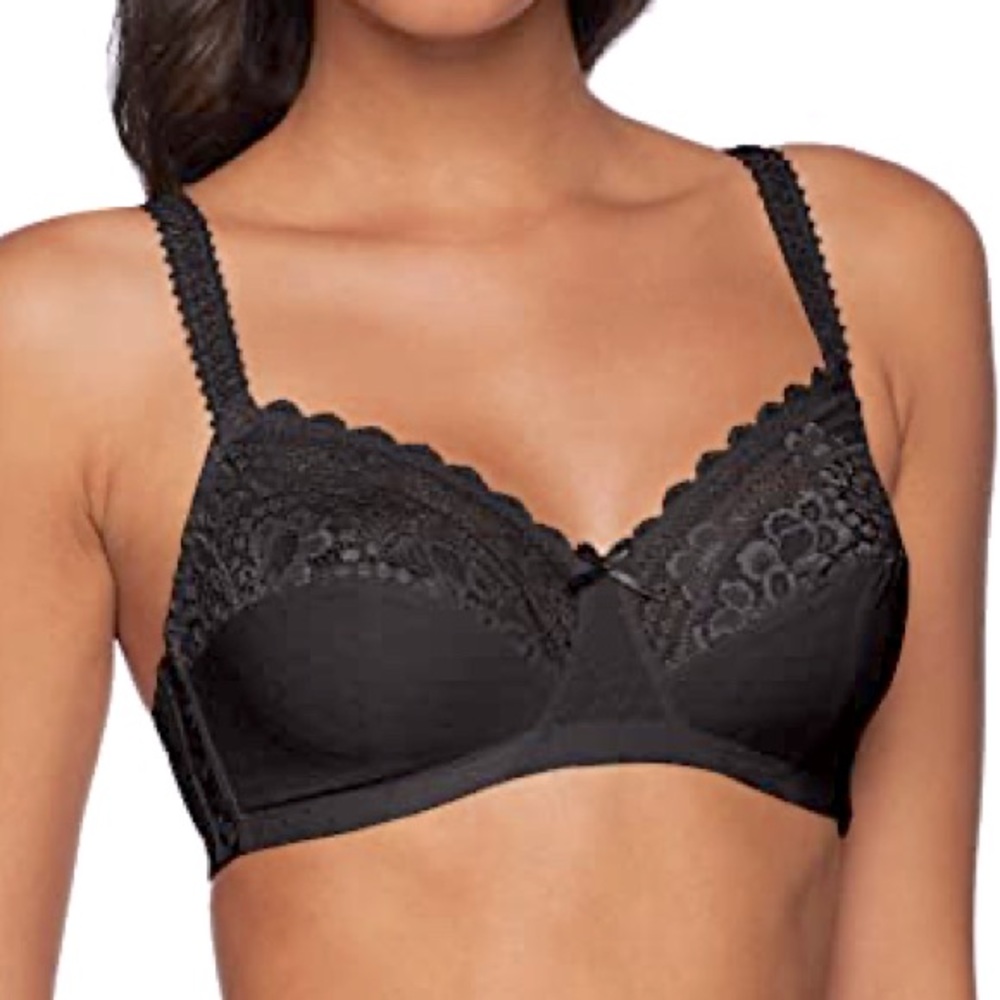 MAISON LEJABY HANAE WIRELESS SOFT CUP BRA BLACK 38C NWOT